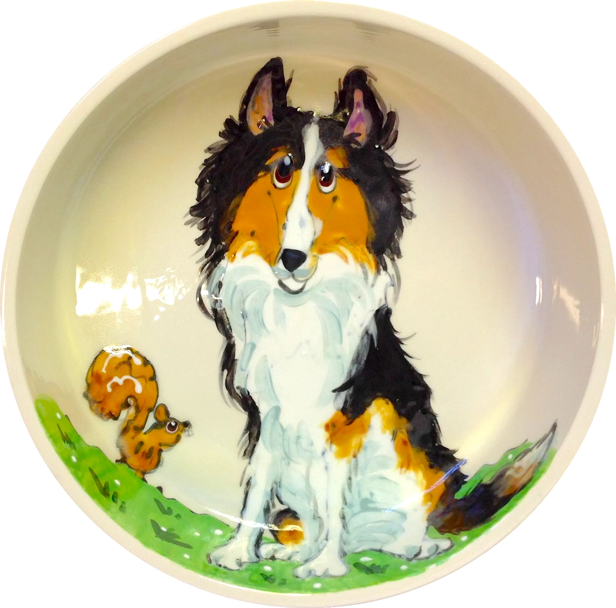 Collie Dog Bowl