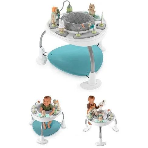 Ingenuity Spring & Sprout 2 in 1 Activity Jumper & Table - First Forest